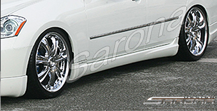 Custom Infiniti M45 Side Skirts  Sedan (2006 - 2010) - $490.00 (Part #IF-006-SS)